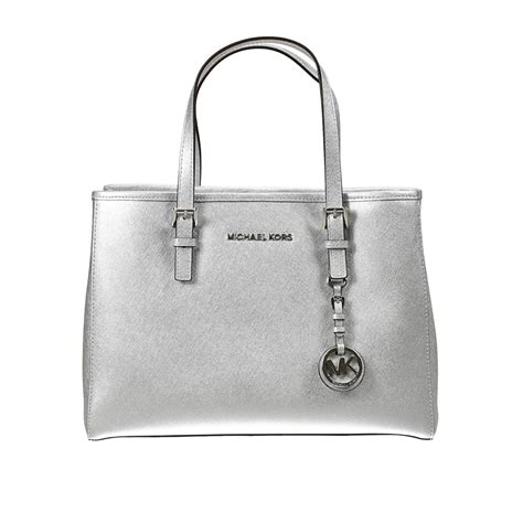 bolso michael kors plateado|Michael Kors carmen.